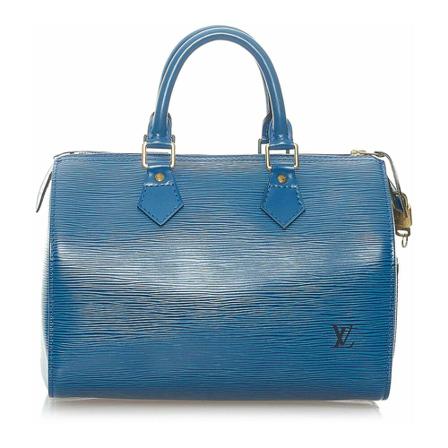 Louis Vuitton Vintage Pre-owned Taske Blå, Dame Vintage Tasker, Størrelse: ONE Size