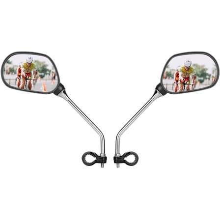 Sykkel Speil, 2 stk Styrespeil, 360° Roterbar Sykkel Bak