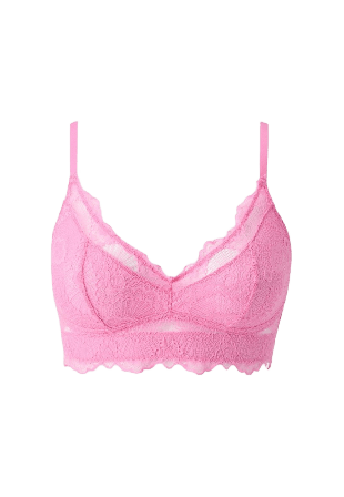 Understatement Lace Support Bra Bh Dam Rosa S