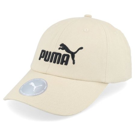 Puma - Beige unconstructed Keps - Essential No.1 Cap Beige Dad Cap @ Hatstore