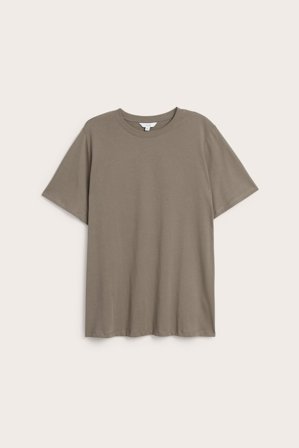 Kappahl | Lång t-shirt | Brun