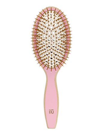 ILU Ilu Brush Bamboom Oval Large - Nude - ONE SIZE