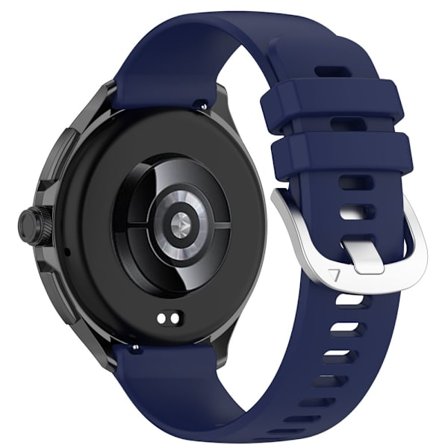 Xiaomi Watch S3 / Huawei Watch 2 Pro / Honor Watch 4 Pro klockarmband 22mm silikonarmband - Mörkblå
