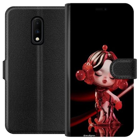 Yhteensopiva Lompakkokotelo OnePlus 7 Panda-vinyyliveistos Kawaii keräilyfiguuri