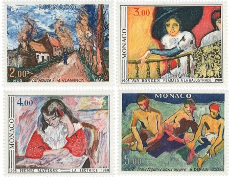 Monaco 1980 - YT 1241-1244 - Postfrisk - Postfrisk