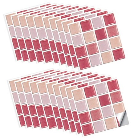 Mosaiikkilaattatarra Seinälaattatarra, kylpyhuoneeseen ja keittiöön