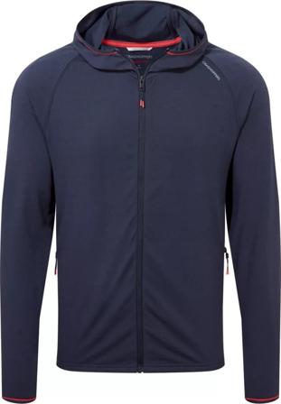 Craghoppers Men ́s Nosilife Nepos Hood Jacket Men long-sleeved sweaters Blue S