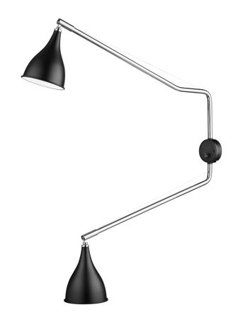 Le Six Double Arm Black NORR11