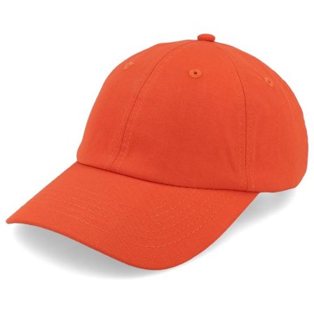 Upfront - Orange unconstructed Keps - Reefy Baseball Cap Summer Fig Dad Cap @ Hatstore