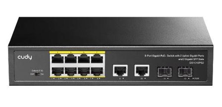 Cudy 8+2P GS1010PS2 PoE+ SFP