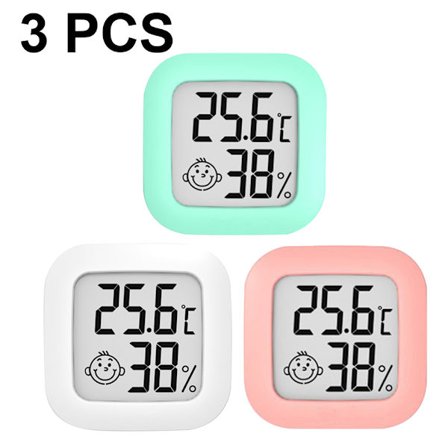 Mordely 3-pack inomhustermometer