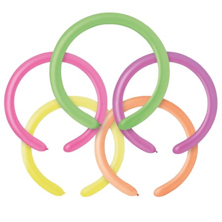 UV Modellballonger Blandade Färger