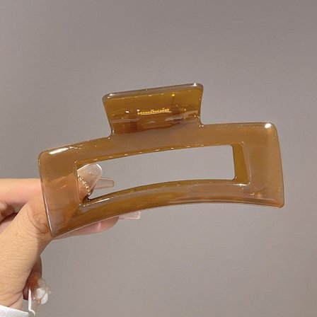 2023 Hair Claw Clips for Women Girl Plast Transparent Large Ha