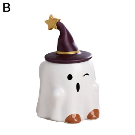 Halloween Spirit Mugg Tecknad Keramisk Cup Ghost Cup GX