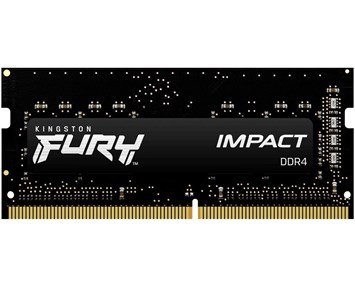 Fury Impact SO-DIMM DDR4 3200MHz 8GB (KF432S20IB/8) - Kingston Fury Impact DDR4 3200MHz 8 GB SO-DIMM
