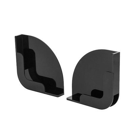 Pålitlig LP Vinyl Record Holder Väggmontering Record Hylla Förvaringsramställ Black