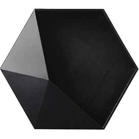 Heksegonalt Geometrisk Vegg Hylle Multifunksjonell Flytende Oppbevaringshylle Kreativitet Display Vegg