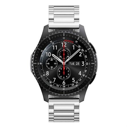 20mm Tre Perler Rustfrit Stål Urrem Rem Strop Til Garmin Move Luxe/move Style/move 3/move Venu - Sølv