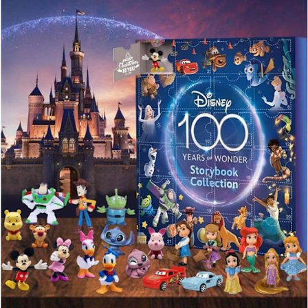 Jul Disney Adventskalender Nedtelling 24 Figurer Lekefigurer