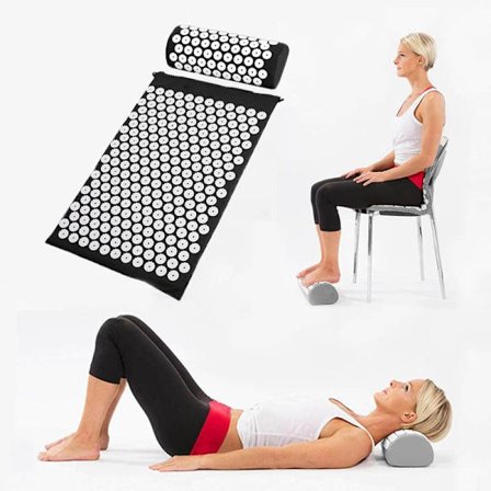 Akupressursett med matte og pute