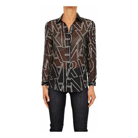 Armani Exchange Shirts Sort, Dame Skjorter