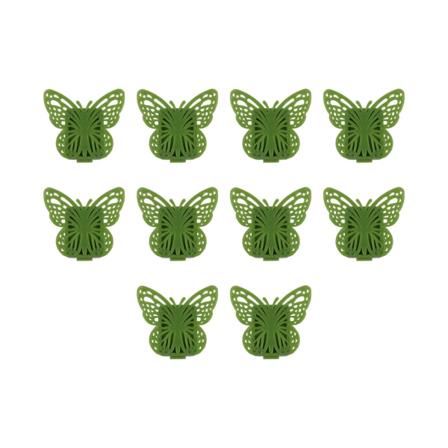 (10 stk) Butterfly pothos holder husholdning sporløs pothos vegg klatreplante vinrankearrangør