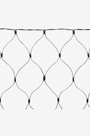 Markslöjd - CHRISSLINE Nett Varm Ekstra 2x1,7m - Svart - Lysslynger - Fra Homeroom