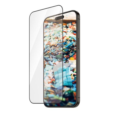 PanzerGlass Re:fresh Screen Protector iPhone 15 Pro Max | Ultra-Wide Fit w. EasyAligner