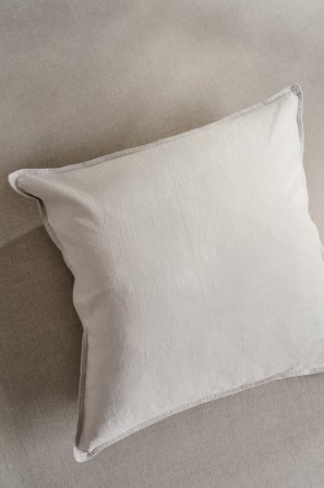 Jotex - Putetrekk i Linmiks 50x50 Cm Grå - LINUS - Kjøp Pynteputer & trekk hos Jotex