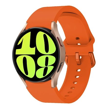 Silikonarmband utan glapp för Samsung Galaxy Watch 7/6/5/4 40mm 44mm 5 Pro Originalarmband Galaxy Watch 6 4 Classic 47mm 46mm Band