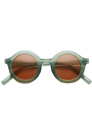BabyMocs Solglasögon Signature Round - Barn Unisex Grön 0-10 years