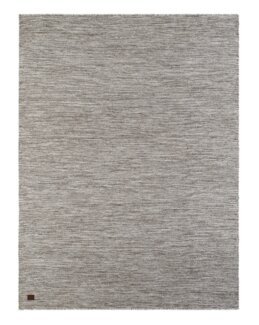 Ullmatta melerad Birka Beige - 135x190 cm - KM Carpets