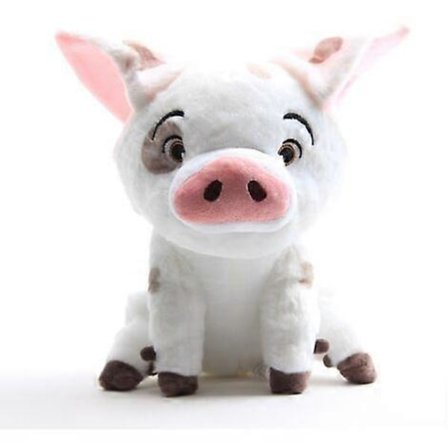 Blue Dream Store Plysj Pua, Vaiana, 20 cm Laget av mykt stoff med broderte detaljer, passer for alle aldre.