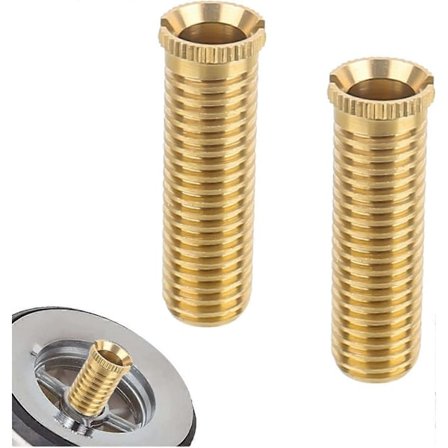 5 stk Kjøkkenvask Sil Skruer Hul Skrue, Kjøkkenvask Kurv Sil Skruer for Vaskeservant Sil Stopper 4,5 cm