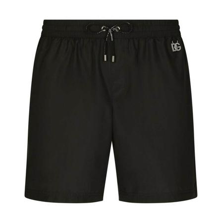 Dolce & Gabbana, Beachwear Zwart, Heren, Maat:L
