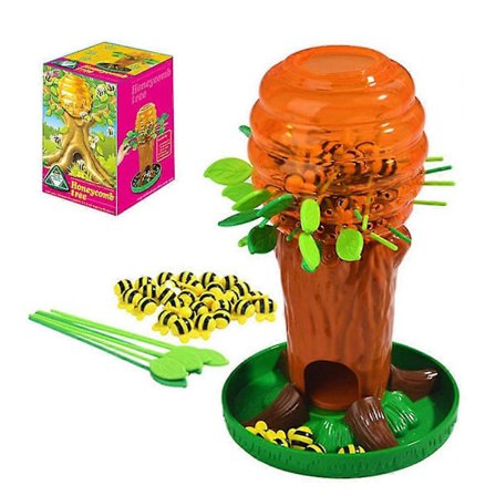 "QD" Honningbi-træspil Legetøj Forældre-Barn Interaktive Spil Tidlig Læring Intellektuelt Legetøj