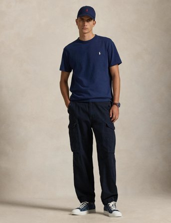 Polo Ralph Lauren 16/1 Jersey-Ssl-Tsh - Navy - XL