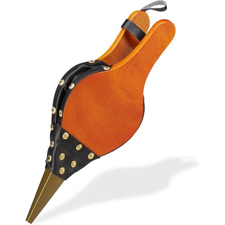 Bälg för öppen spis, grill, rustik eldstartare, dekorativ guld