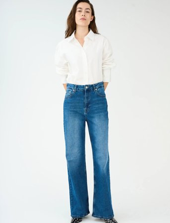 IVY Copenhagen Ivy-Brooke Jeans Wash Navan - Blue - 25 x 32