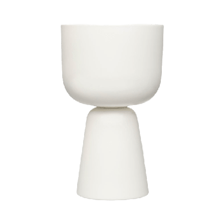 Iittala Kruka Nappula Dekoration Vit 320x190 mm