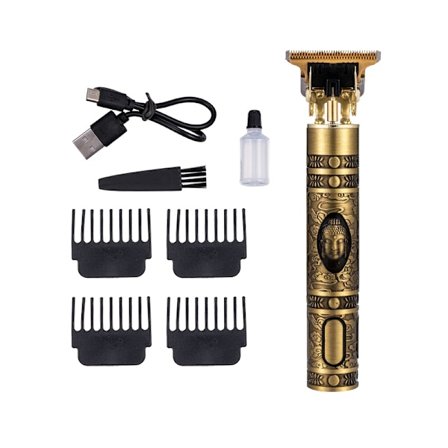 Professionel hår- og skægtrimmer - Buddha 8 dele
