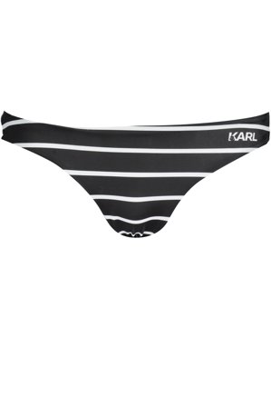Karl Lagerfeld Beachwear Costume Parte Sotto Donna Nero