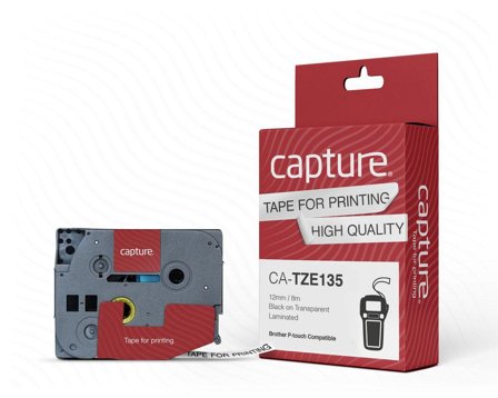Capture 12mm x 8m White on