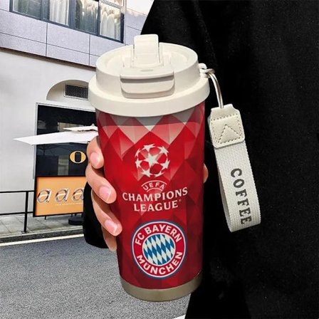 Fodbold Barcelona Real Madrid Arsenal Manchester United Liverpool Varm Kop Bærbar Rustfrit Stål