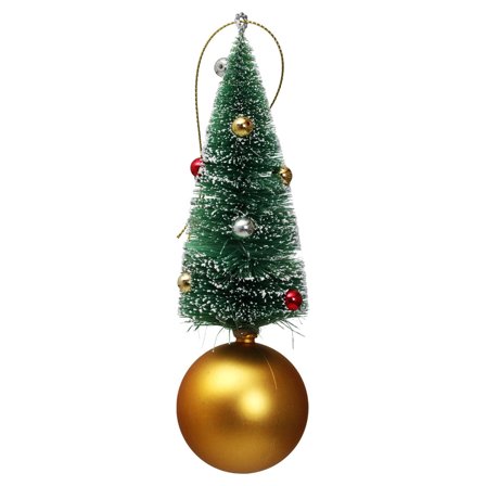 Juletræspynt Juletræet med Kugle