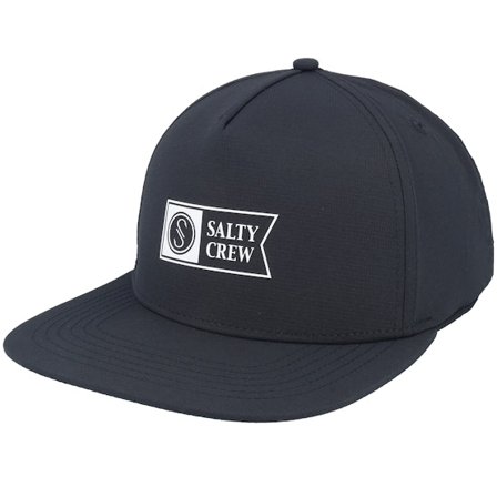 Salty Crew - Black - snapback - Cap - Apex Black Snapback - Hatstore