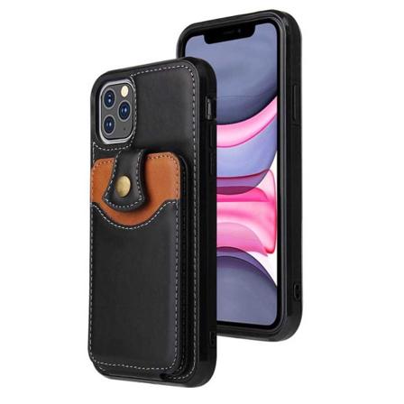 Skal med Kortfack - iPhone 11 Pro Max Svart