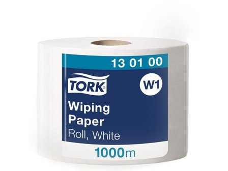 TORK Industritorkrulle Advanced W1 1-lag 1000m - Lyreco - Städ och hygien - Toalettpapper och torkpapper - Torkrullar