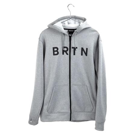 Burton Men's Oak Seasonal Full-Zip Fleece Men Mid layer tops Grey M
