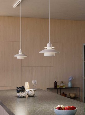 Primus IV taklampe Ø28 - sand/messing